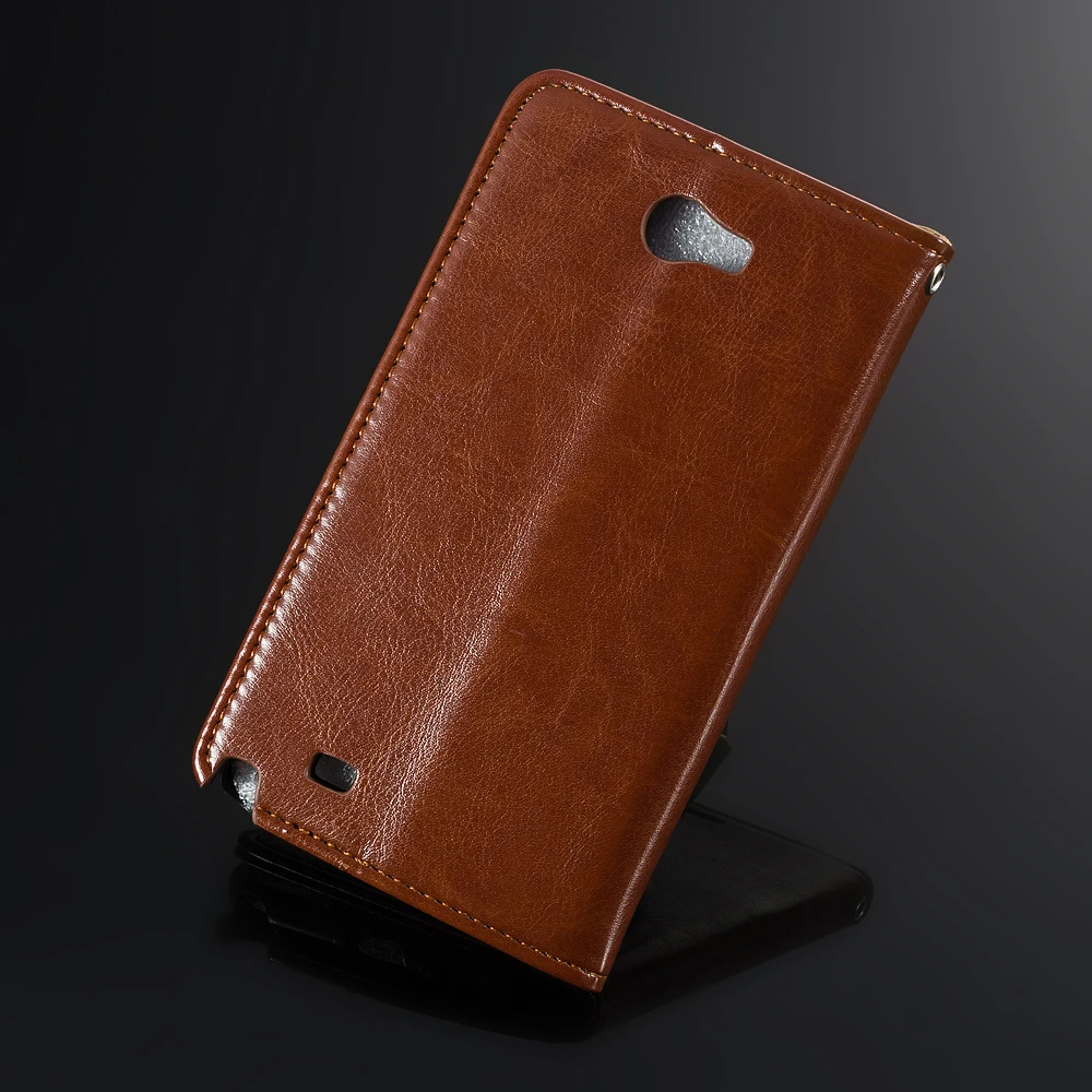 Flip Book Case For Samsung Galaxy Note 2 N7100 Business Wallet Tpu Soft Silicone Back Cover Leather Phone Bag | Мобильные телефоны