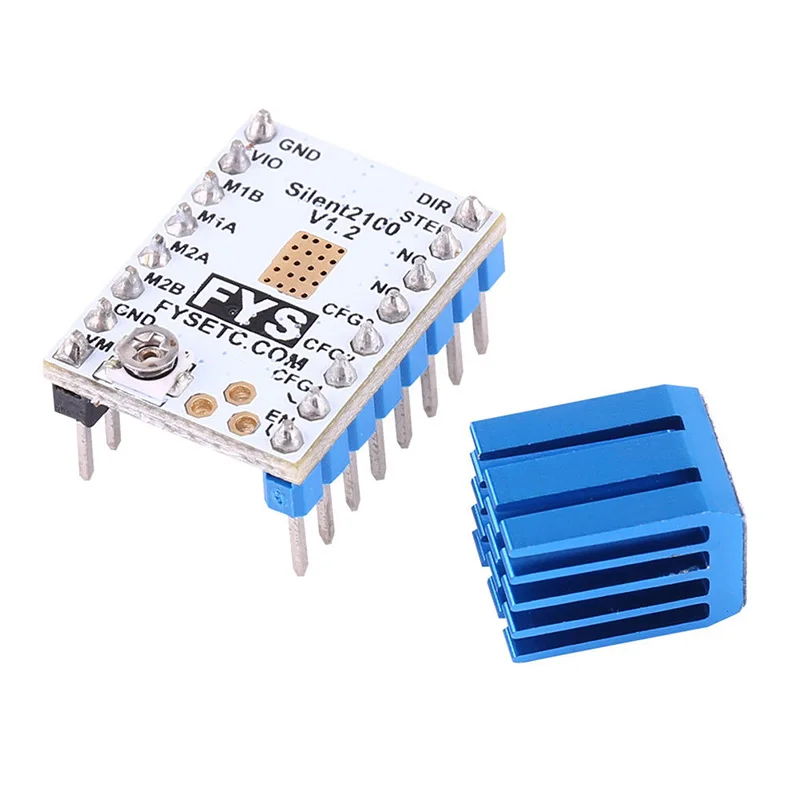 TMC2208 шаговый двигатель драйвер Stepstick Mute Driver MKS 3d принтер части SKR с отверткой
