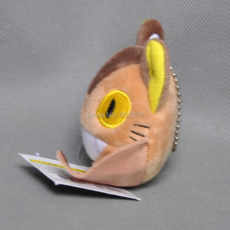 NEW TOTORO Cat Bus Car Stuffed TOY Plush Phone Strap Pendant Key Chain 3" PCXB | Игрушки и хобби