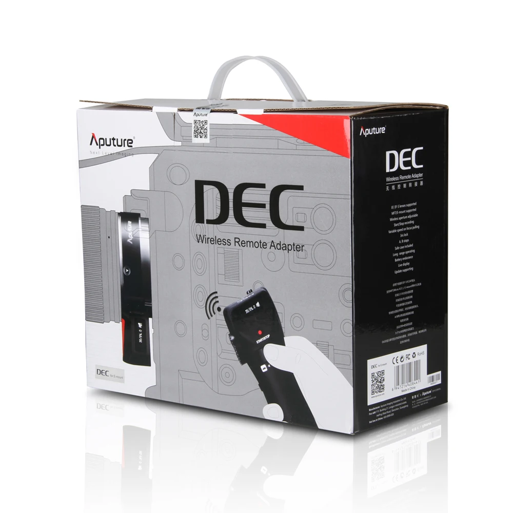Aputure DEC пульт дистанционного управления Беспроводной Follow Focus EF EF-S переходник для
