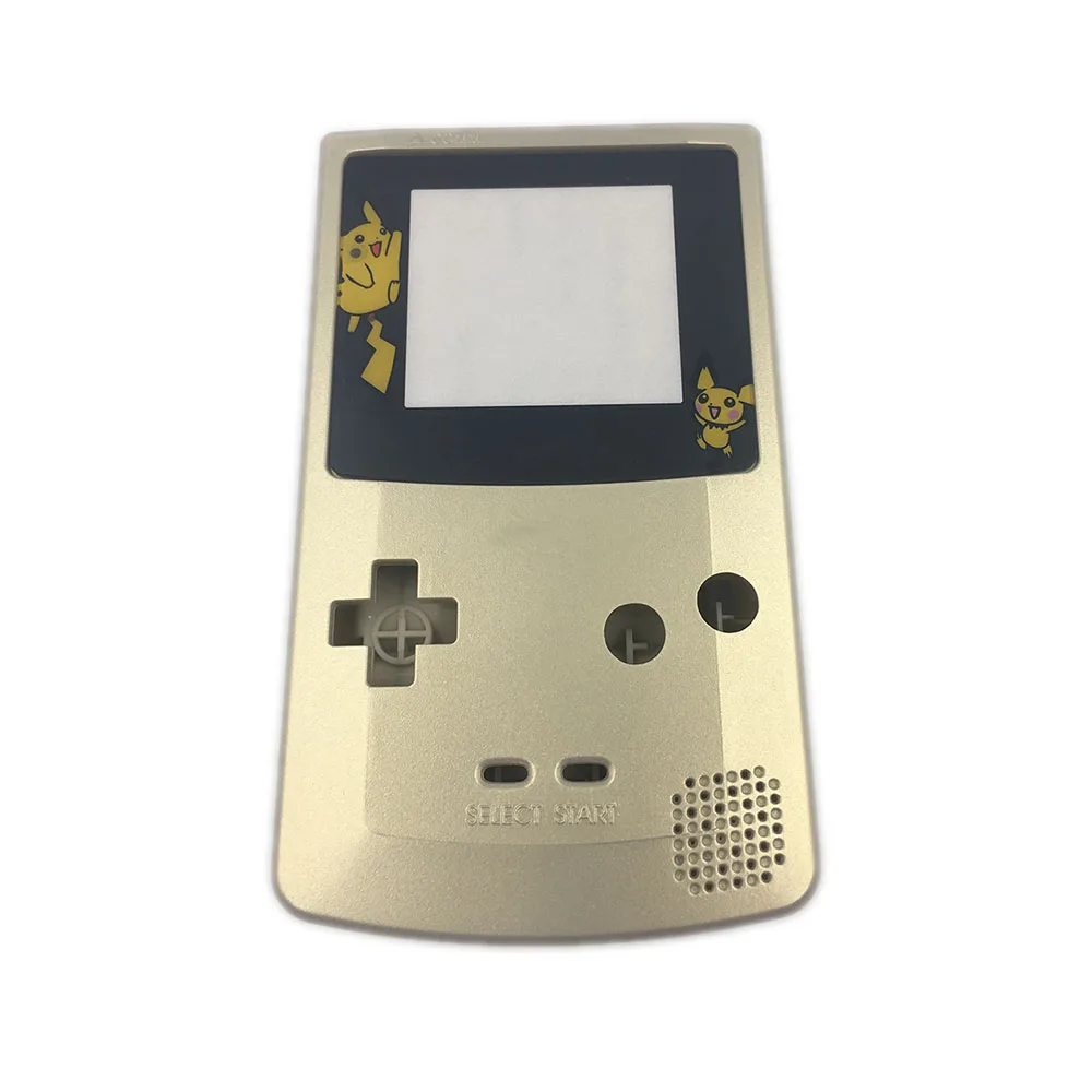 5 шт. золотой серебряный корпус+ кнопка для nintendo Запчасти для Gameboy GBC