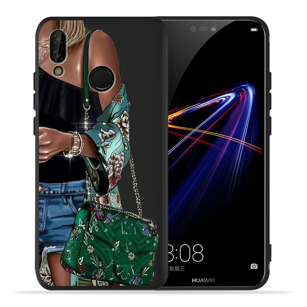 Модный Роскошный чехол для телефона с цветочным узором для huawei P20 Lite Pro P30 Lite Pro P8Lite P9Lite P Smart P10 Lite Etui