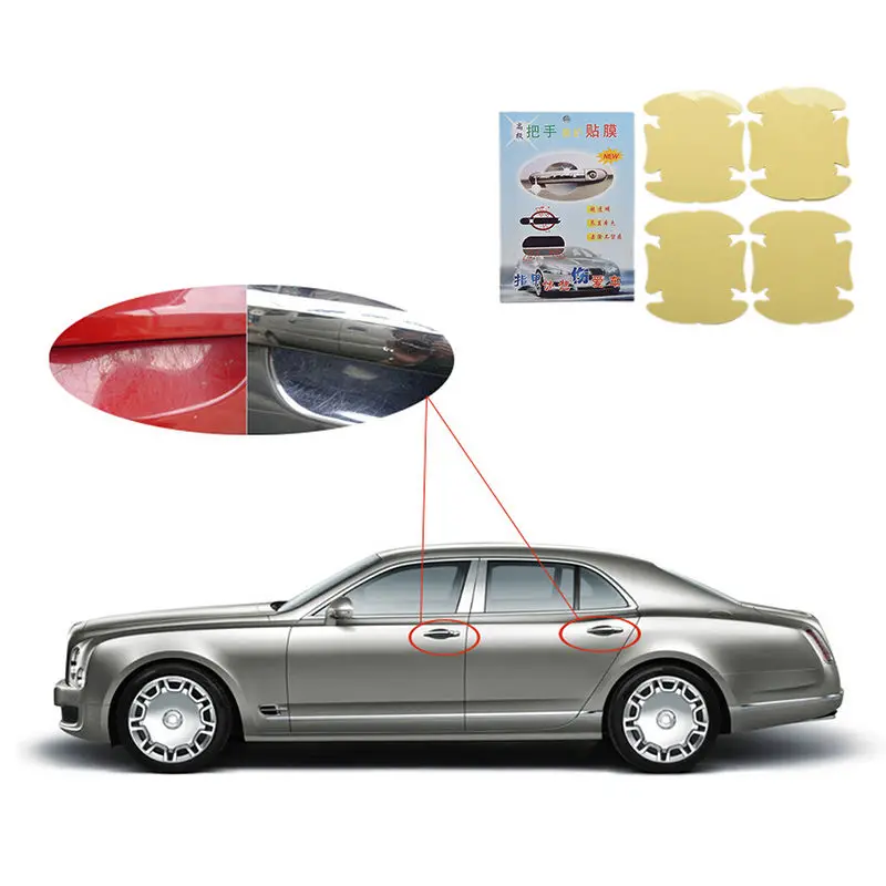 Лидер продаж 2018 автомобильная дверная ручка с царапинами для ford ka renault duster honda civic