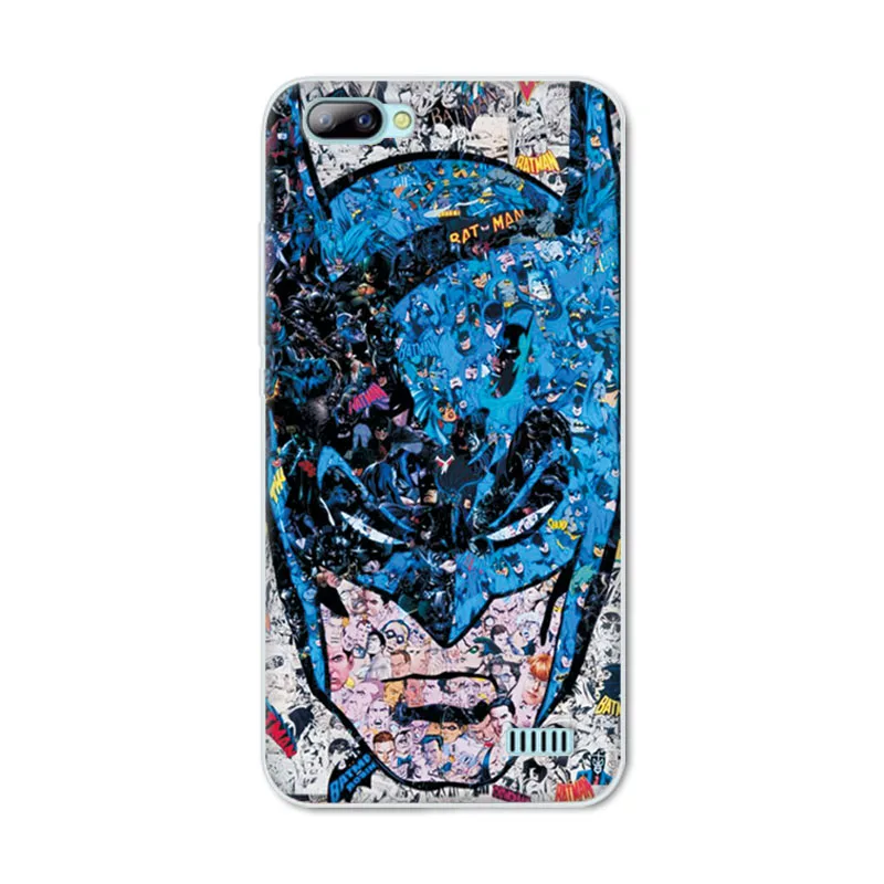 Очаровательный герой Marvel Капитан Америка чехол для телефона Blackview A7 Человек-паук