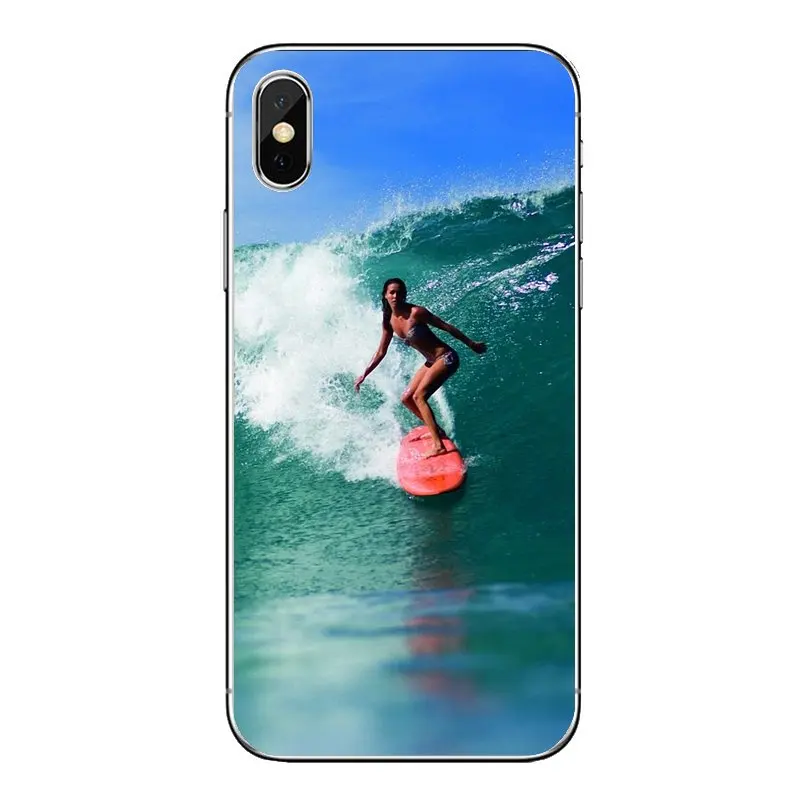 Мягкие прозрачные чехлы для iPod Touch iPhone 4 4S 5 5S 5C SE 6 S 7 8 X XR XS Plus MAX Learn to Surf Love |