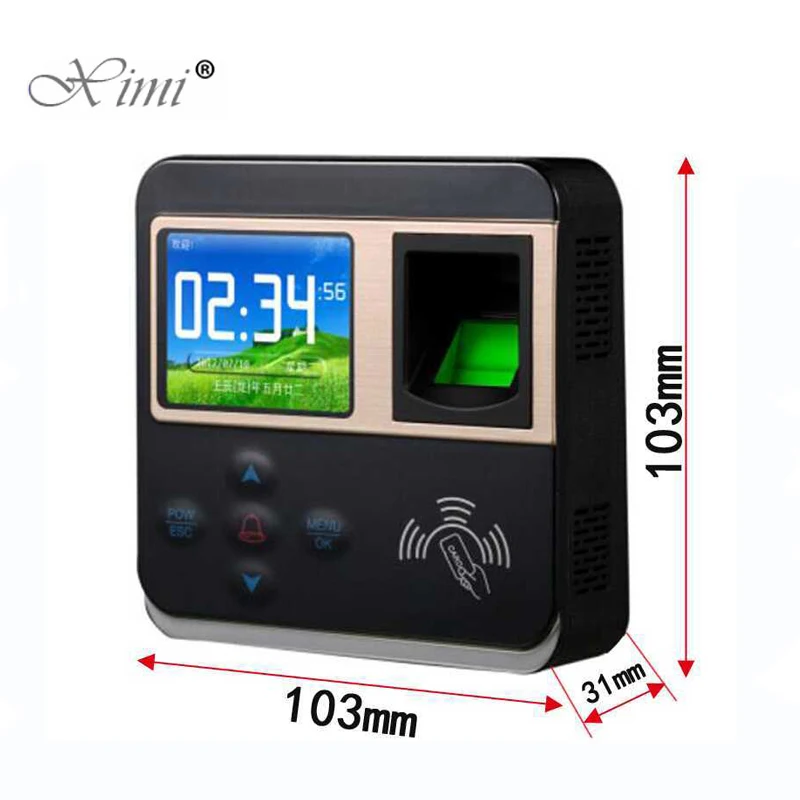 

F210 Biometric Fingerprint Time Attendance Fingerprint Access Control System For Door Security Access Control With ID Card