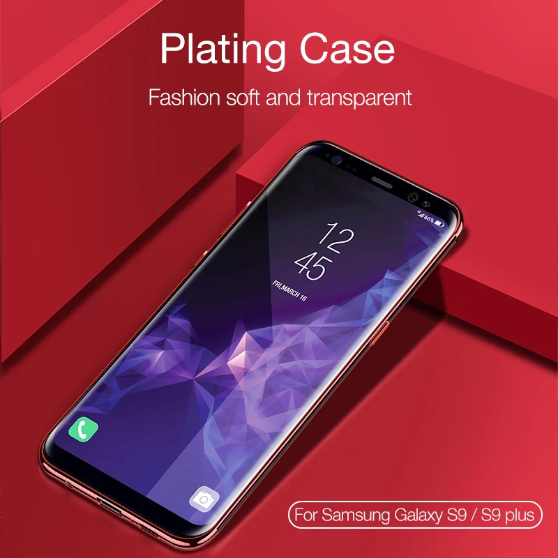 Для прозрачного покрытие чехол для samsung Galaxy S9 plus Чехлы ультра тонкий мягкий ТПУ