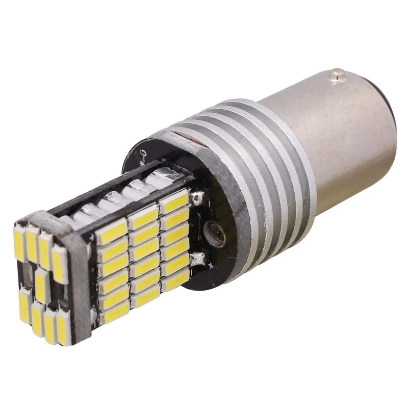 Автомобильный 1157 BAY15D p21/5 w светодиодный 4014 45 SMD светодиодный 1016 7528 двойной контакт высокий автоматический поворотный тормозной Стоп задний светильник для автомобиля