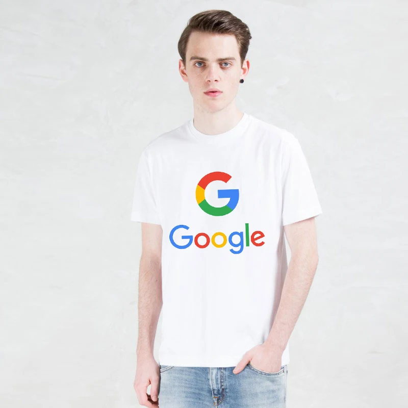 Мужские футболки с принтом Windows Google персональная футболка Microsoft забавные мужские