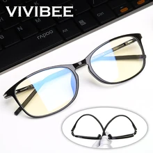 VIVIBEE, анти-синий светильник, очки, для мужчин, синий светильник, радиация, для женщин, TR90, защита компьютера, игровые очки, синий, блокировка, УФ очки