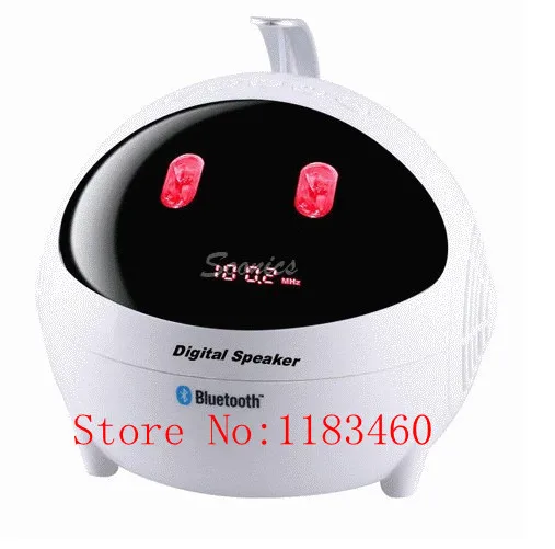 Робот из светодиодов Bluetooth для беспроводной динамик FM радио USB / TF AUX поддержки и |