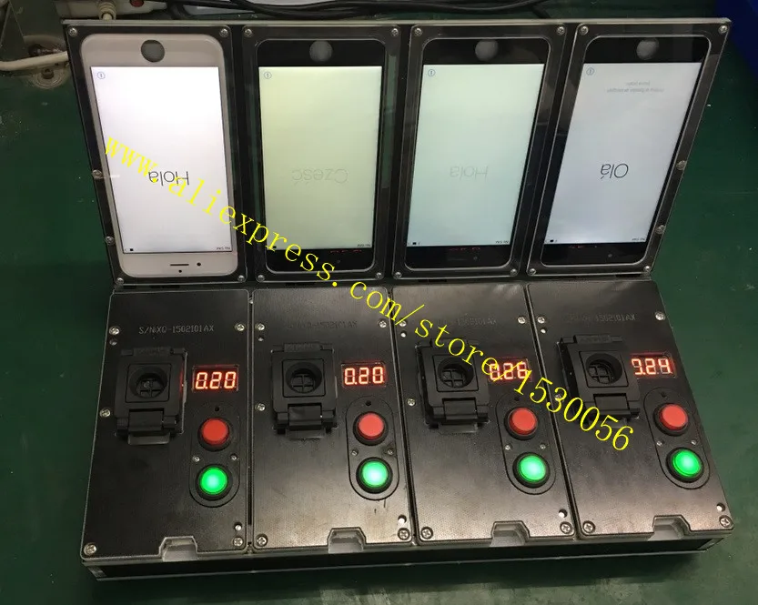 Гнездо для вспышки iPhone 6SP 6S nand тестовое считывание лобзика sn + проверка емкости LGA70