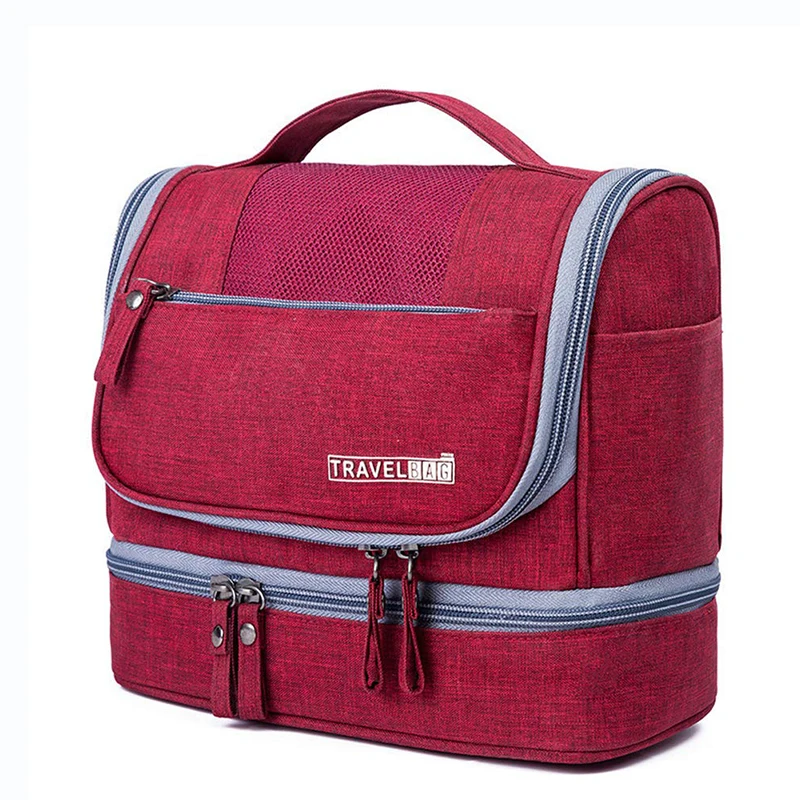 Элегантная сумка для хранения ванной комнаты водонепроницаемая макияжа большая