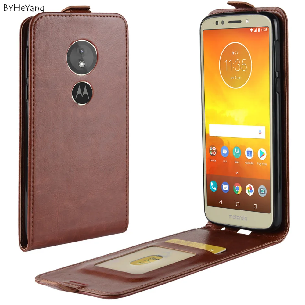 BYHeYang чехол для телефона Motorola Moto E5 Роскошный кошелек из искусственной кожи с