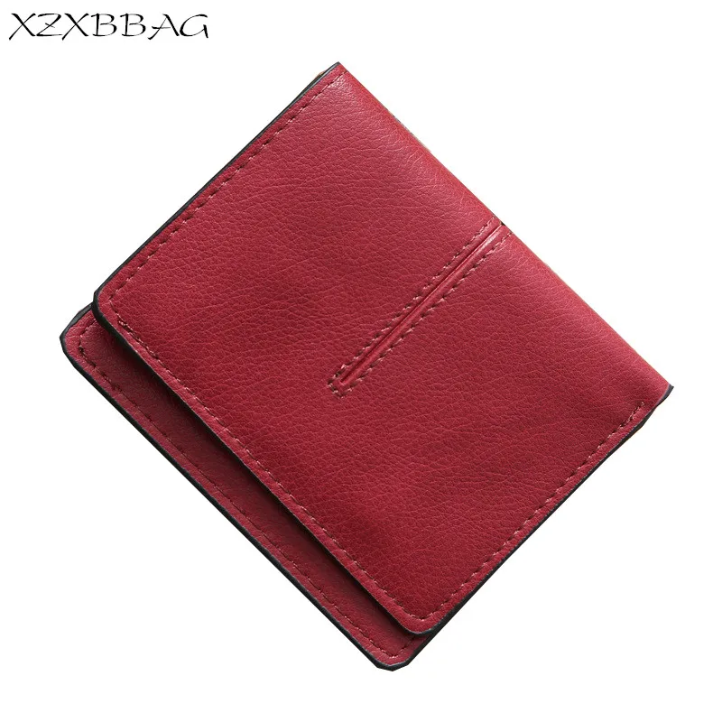 XZXBBAG женский винтажный складной короткий кошелек с застежкой Женский из