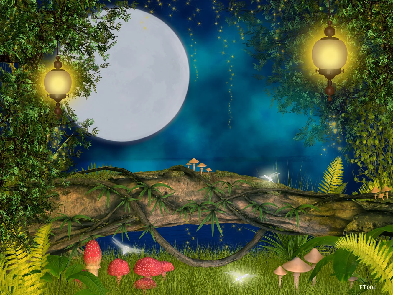 Фон для фотосъемки LIFE MAGIC BOX Fondos De Estudio Fotografia Fairy Tale Happy Forest|background backdrop|fondos de estudio