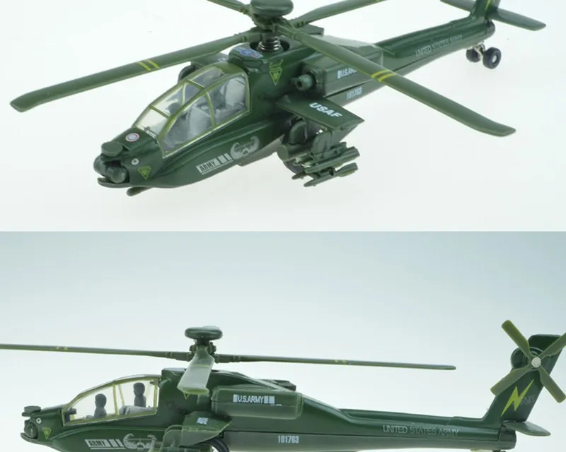 1: 72 модели из сплава вертолета, высокая имитация longbow apache Военная Модель, металлические diecasts, детская любимая игрушка