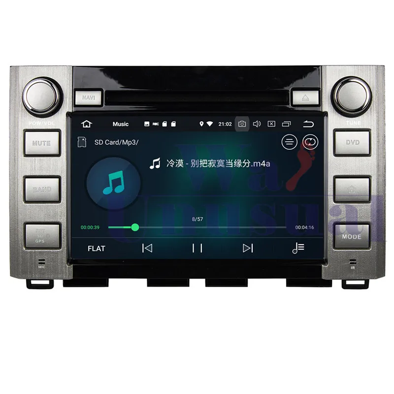 Wanuary Android 9 0 Автомобильный мультимедийный DVD Радио для Toyota Sequoia/Tundra 2014 2015 2016 GPS