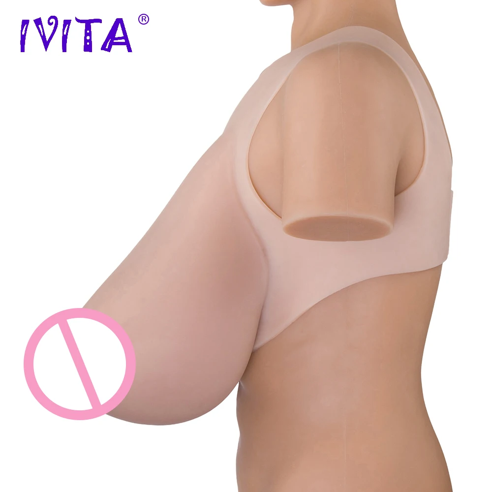 Реалистичные силиконовые формы для груди IVITA 12 кг поддельные кроссдрессеров