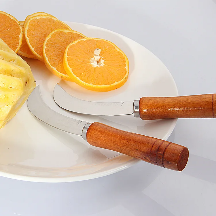 1 шт. кухонные инструменты из нержавеющей стали нож-мачете фрукты маленький банан
