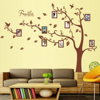 Рамка с деревьями картина декоративная наклейка для гостиной и телевизора клей