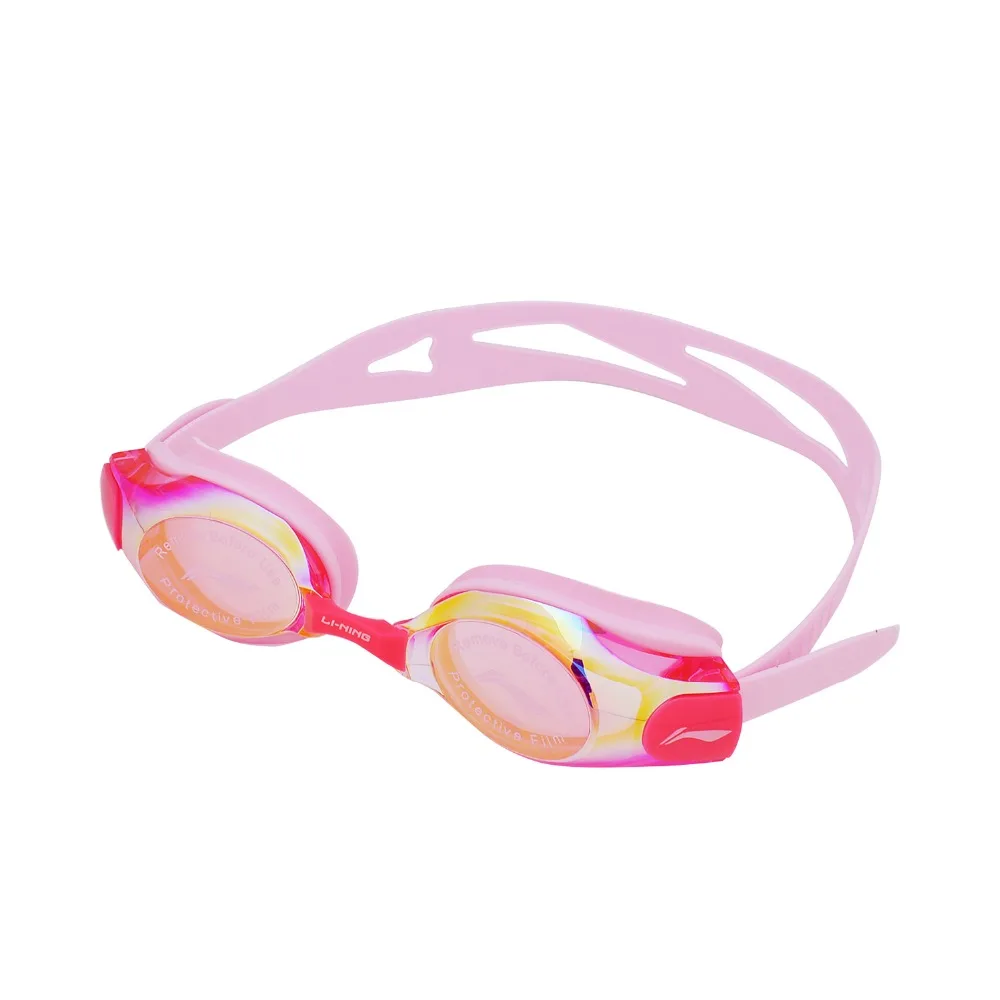 Li-Ning унисекс Professional swim eyewear Anti-UV очки из пластика National Diving Team Li Ning спортивные очки для плавания ASJN008