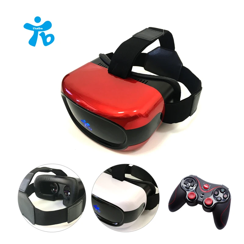 Thaiba 3D VR с Экран гарнитура все в одном виртуальной реальности Очки шлем Видеоочки