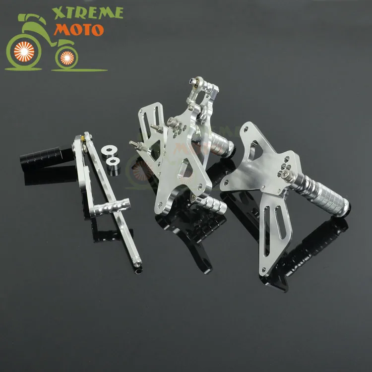 

Motorcycle CNC Adjustable Motorcycle Billet Foot Pegs Pedals Rest For YAMAHA R1 2009-2015 09 10 11 12 13 14 15