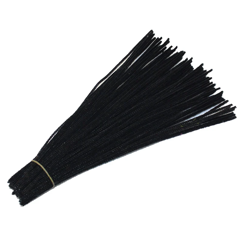 50 шт. разноцветные плюшевые гибкие палочки для чистки труб|wire core|wire crimptoy airship |