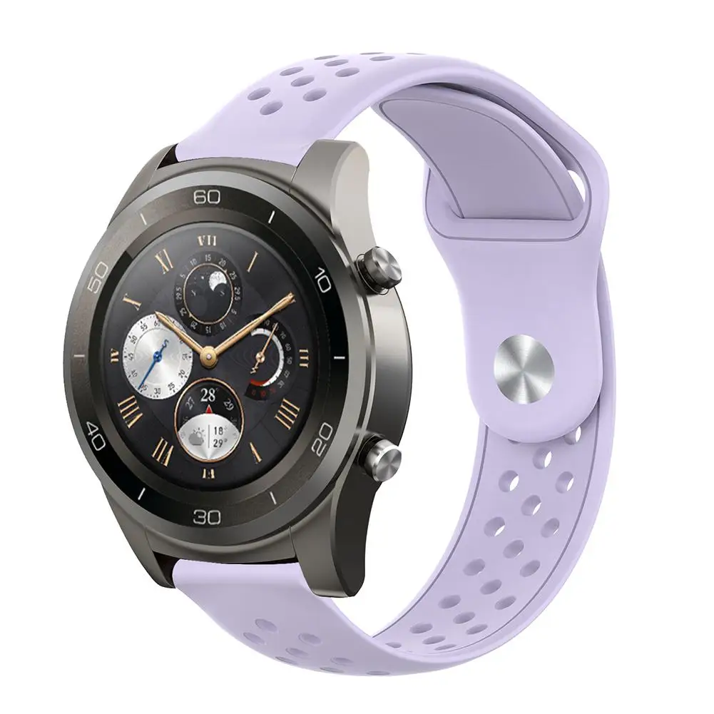 22 мм умные часы с силиконовым ремешком ремешок сменный Браслет для huawei Watch GT/2 Pro/Honor Watch Magic Watch аксессуары