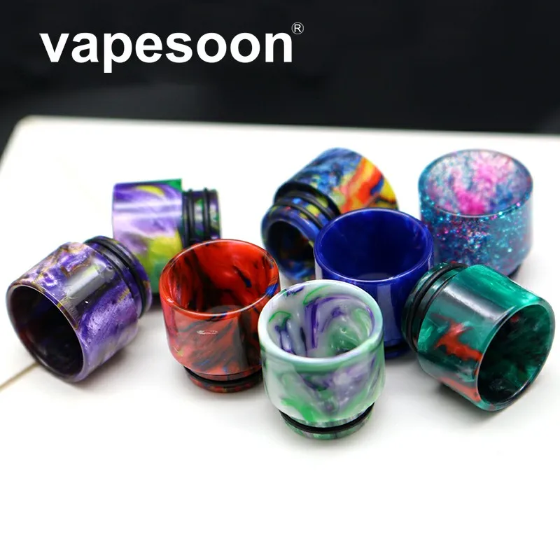 

5pcs 810 Resin Drip Tip For TFV8/TFV12/TFV8 BIG BABY/TFV8 X BABY/TFV12 Prince 8ml/ 5ml Tank Atomizer