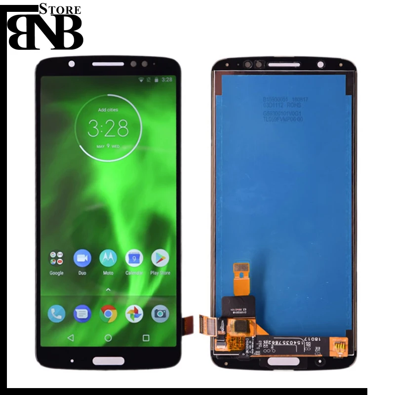 Для Motorola Moto G6 Plus XT1926 ЖК-экран и сенсорное стекло дигитайзер сборка 5 9 &quotдля