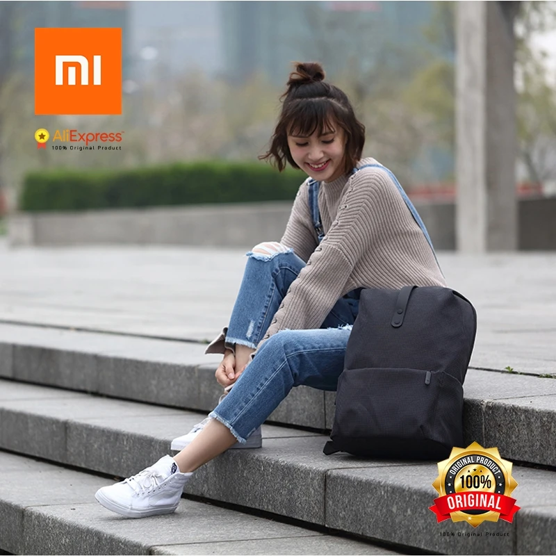 Xiaomi Mi рюкзак для колледжа, повседневная Наплечная Сумка, женский рюкзак для отдыха, рюкзак, школьная сумка, спортивная сумка, 15,6 дюймов, для ноутбука