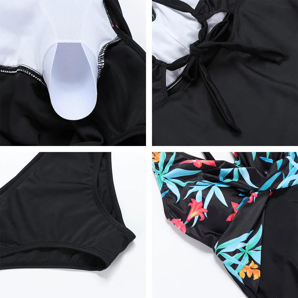 OHDREAM размера плюс танкини Femme Maillot De Bain пляжная одежда купальный костюм с принтом