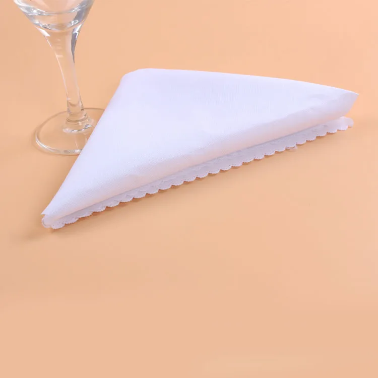 10 шт. салфетки из полиэстера в винтажном стиле|napkin polyester|white table napkinscloth napkins |
