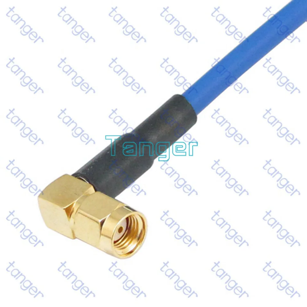 Коаксиальный разъем SMA типа штырь с разъемом под прямым углом RG402 RG141|male connector|male sma