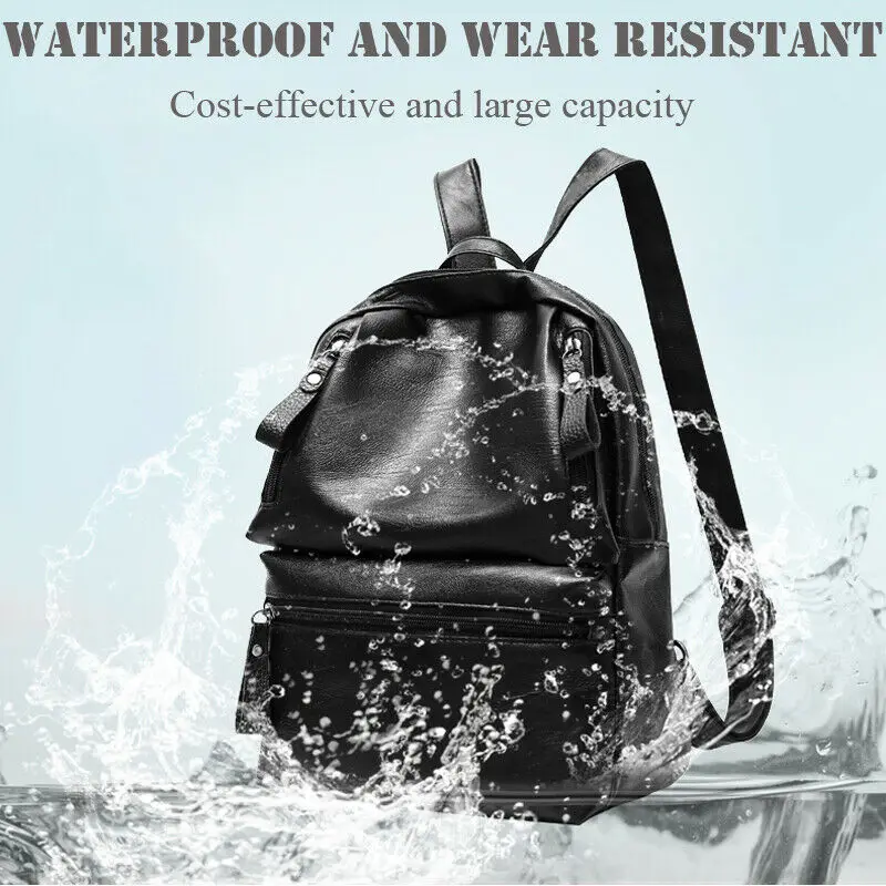 Новинка женская сумка роскошный кожаный рюкзак с защитой от кражи повседневные