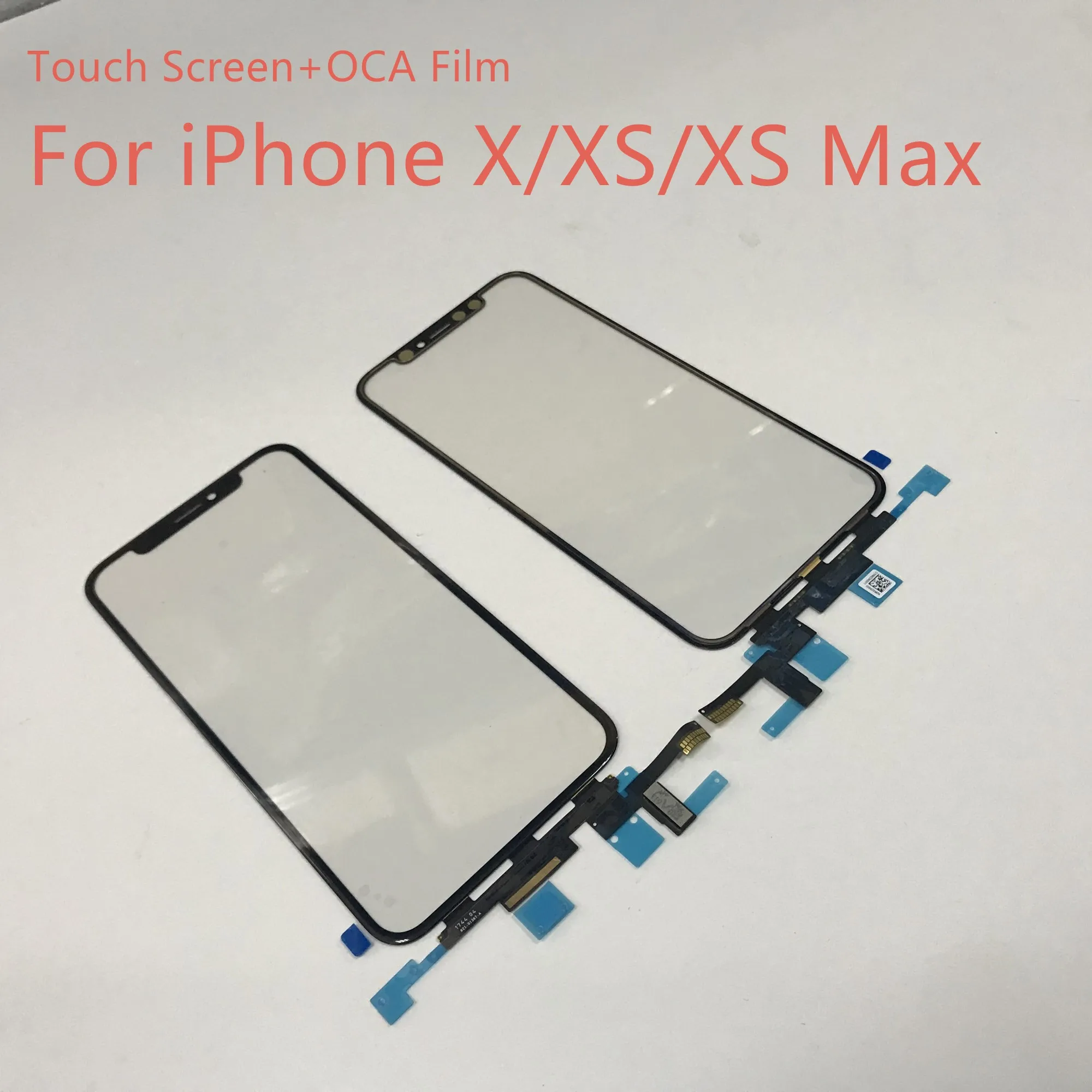 Для iPhone XS протестированный Оригинальный сенсорный экран дигитайзер + ОСА клейкая