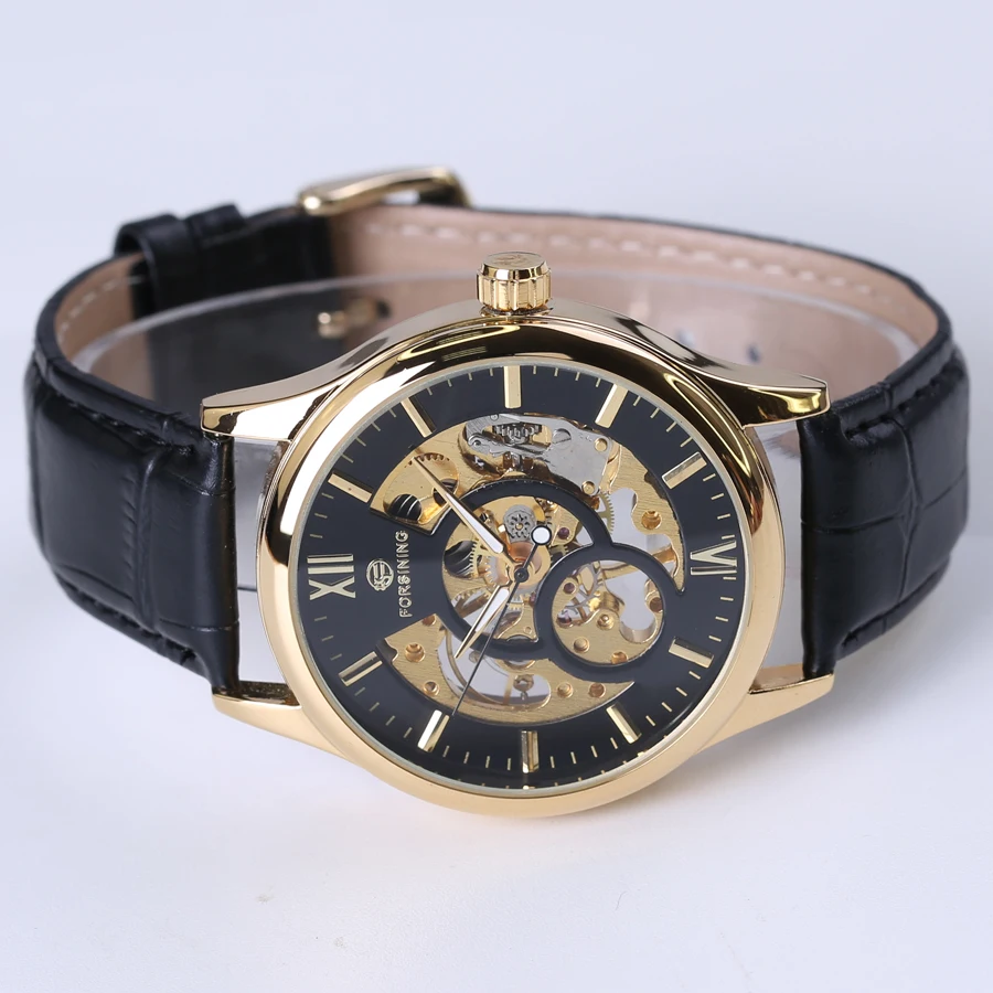 Часы наручные Forsining Мужские механические брендовые Роскошные в Королевском
