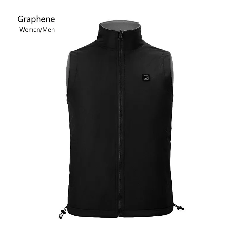 Умный жилет с USB для мужчин и женщин мужской подогревом флисовый уличный из