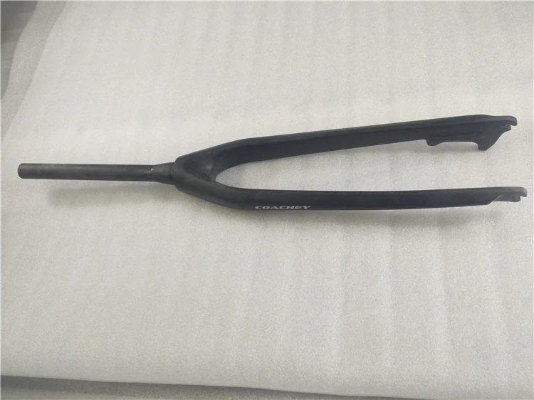 Велосипедная вилка T800 из углеродного волокна жесткая Дисковая тормозная 3K