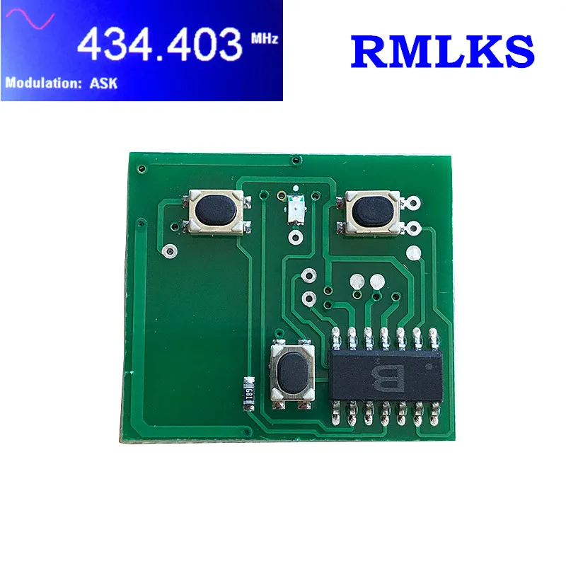 3 кнопочный автомобильный пульт дистанционного управления брелок 433 МГц ASK ID40 для