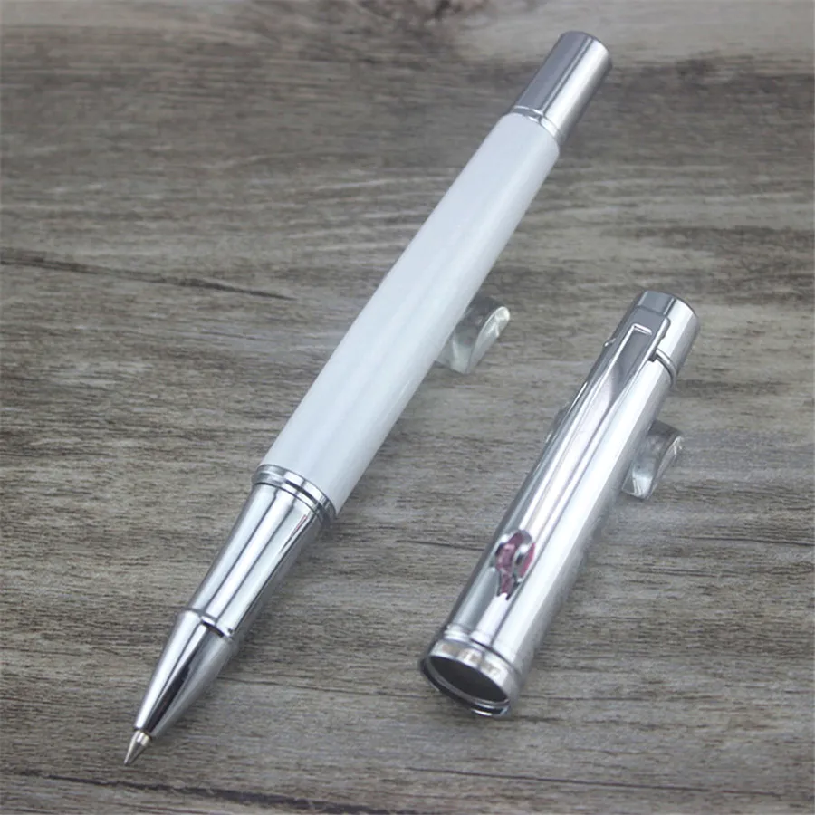 

MONTE MOUNT white ballpoint Pen School Office supplies rollerball pens men women business gift 044