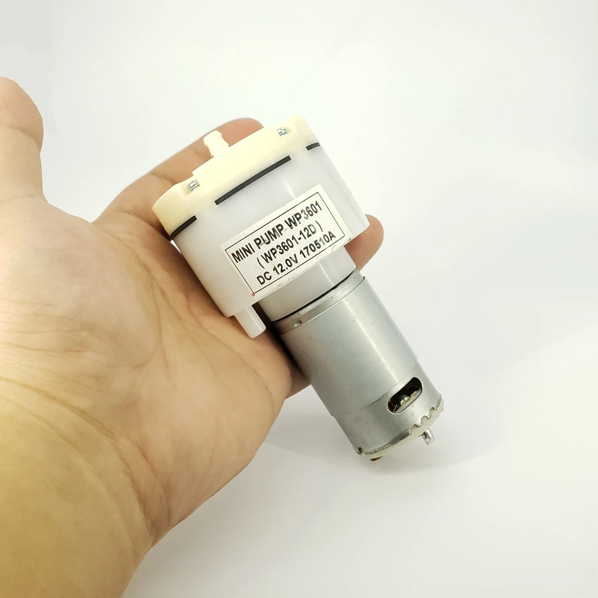 DC 12V микро вакуумный насос из нержавеющей стали самовсасывающий воздушный