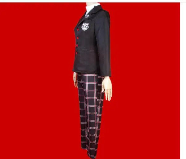 Аниме игра Persona 5 Akira Kurusu Мужское пальто Ren Amamiya косплей костюмы Хэллоуин школьная