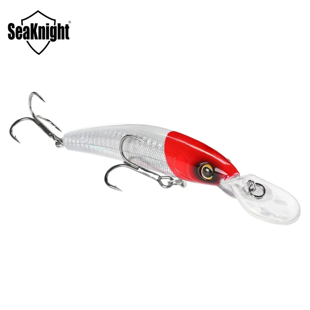 SeaKnight SK014 1 шт. приклеенная приманка 12 г 95 мм 0 8 м жесткая искусственная тонкая с 2