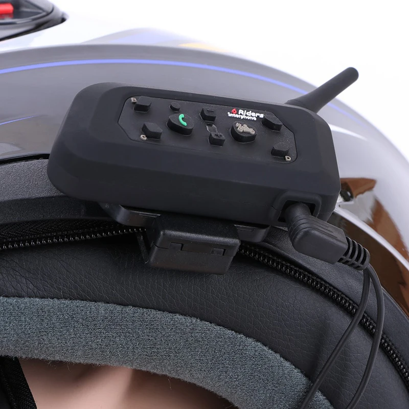 2 шт./лот V6 зажим Кронштейн подходит для V4 V2-500C мотоцикла Bluetooth мульти Переговорная