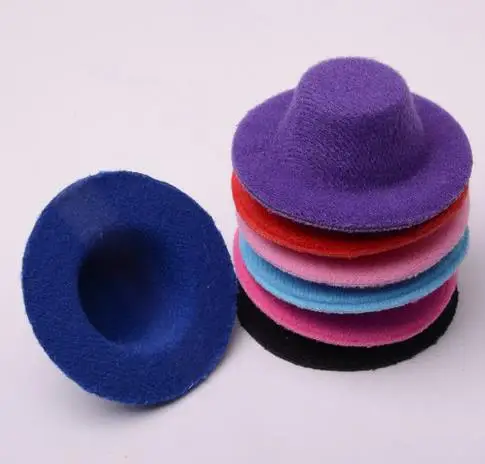 DIY шляпа для ухода за собакой на Хэллоуин мини-шляпа ведьмы украшение подарок ручная работа кошка заколка для щенка Топ Шляпа заколка для волос 30 шт./лот