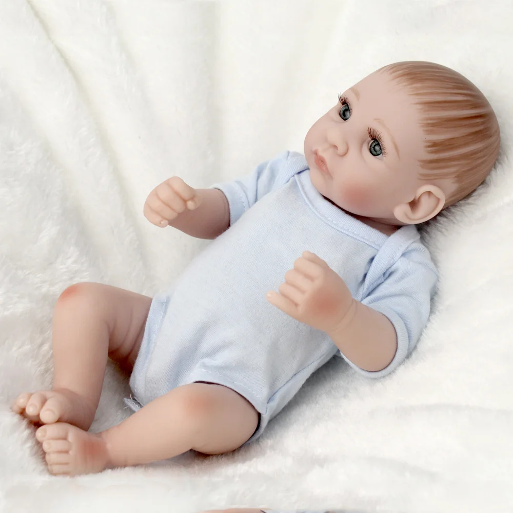 Кукла NPKDOLL 10 Реалистичная силиконовая кукла Reborn мягкая живой модная