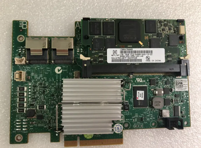 RaidStorage PERC H700 1 ГБ кэш-память PCIe 6 ГБ/сек. контроллер SAS SFF8087 карта PCIe2.0 MiniSAS RAID5 б/у |